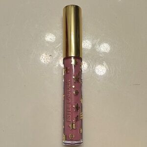 Estee Lauder Starry Pink Lip Gloss with Gold Cap